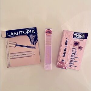 3 Travel Size Mascaras “Too Faced” “Tarte” “Bare Minerals”